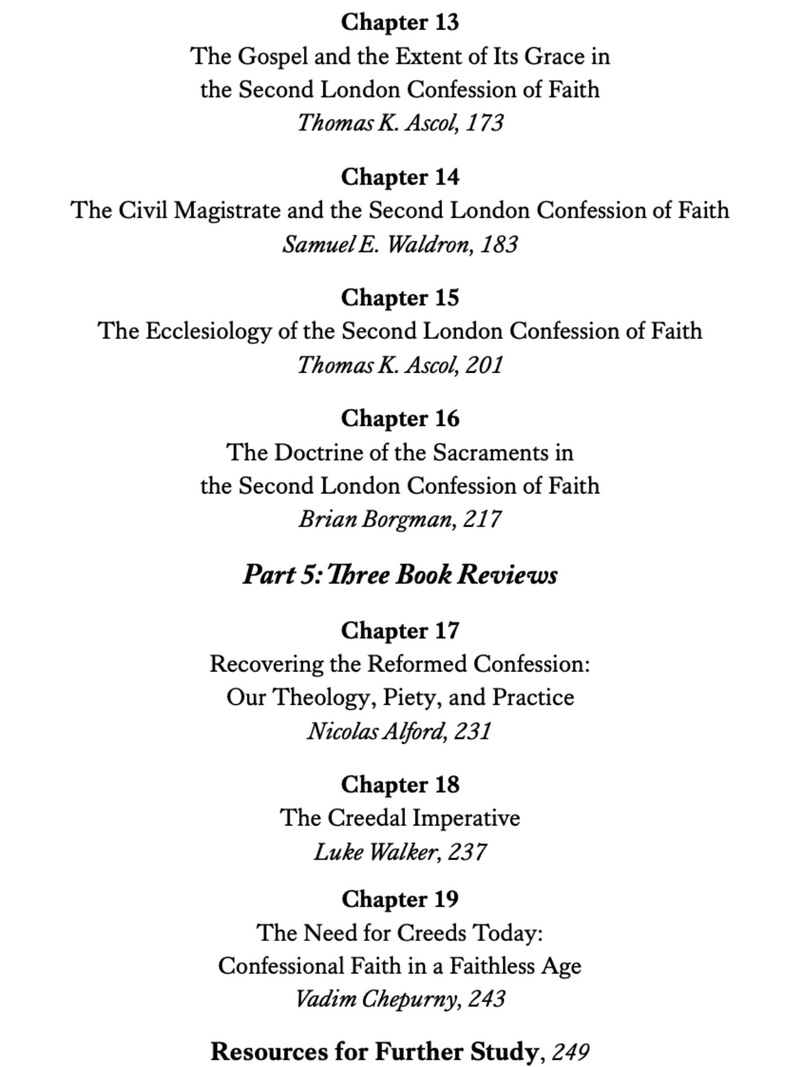 The Confessing Baptist (Second Edition): Essays on the Use of Creeds in Baptist Faith & Life