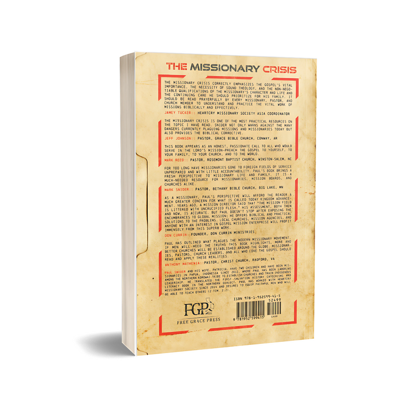 The Missionary Crisis: Five Dangers Plaguing Missions and How the Church Can Be the Solution
